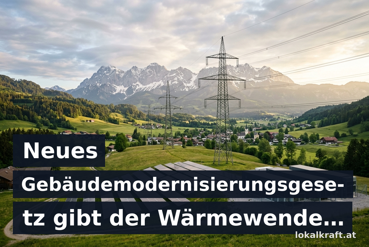 Neues Gebäudemodernisierungsgesetz gibt der Wärmewende Schub